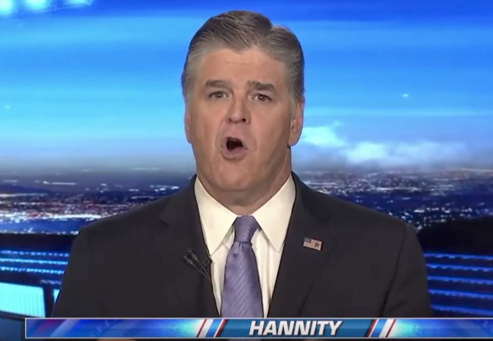 Here's what Sean Hannity says about reports that he's thinking of leaving Fox News