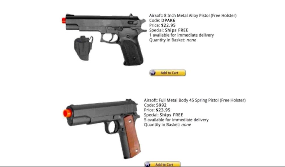Police union announces lawsuit against manufacturers of 'fake weapons