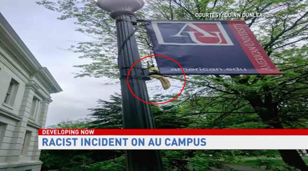 Racist stunt shocks liberal college campus in deep-blue DC