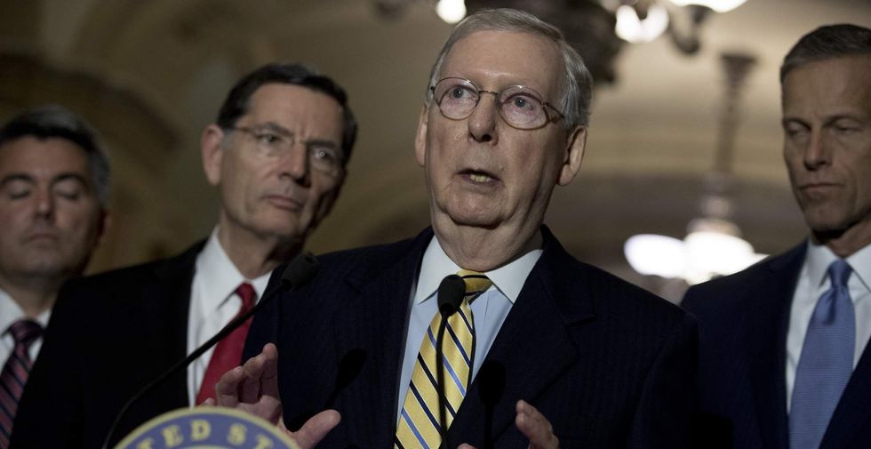 McConnell swiftly responds to Trump's call to end the filibuster
