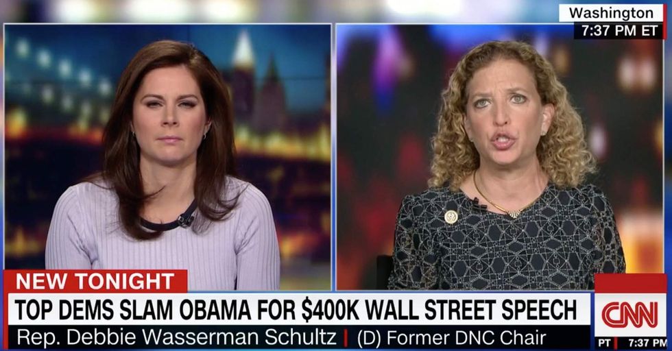 Wasserman Schultz to Warren and Sanders on Obama speech: 'It's none of your business