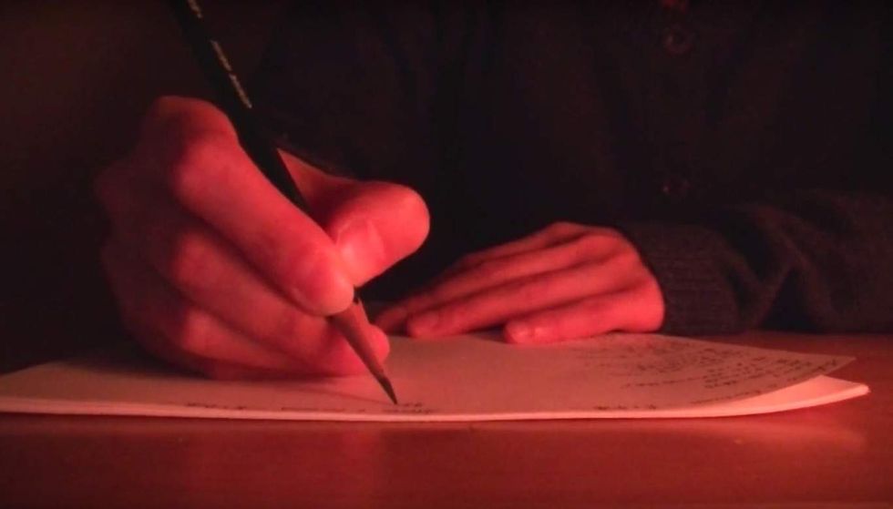 HS English assignment describes female who's 'had sex with twenty-one men and three women