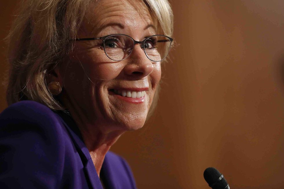 Liberal fury erupts after historically black college asks Betsy DeVos to give keynote address