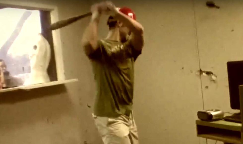 Principal resigns after making 'smash space' where teachers pummeled frustrations with baseball bats