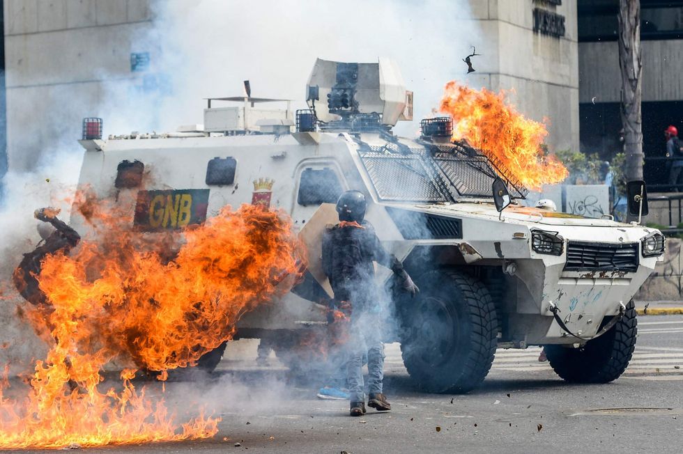 Watch: New videos show Venezuelan government suppressing unrest with brutal violence