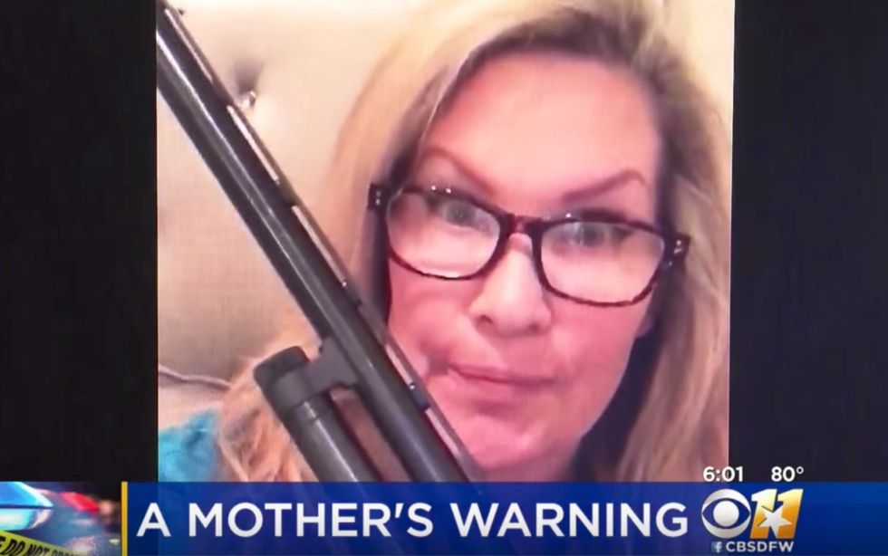 Texas mom discovers burglar breaking into her home - here's what happened