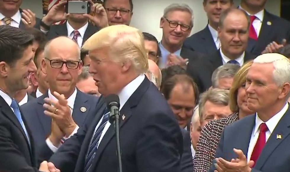 Left-wing pastor: 'I hope that there's a hell' for Trump, Christians over Obamacare rejection