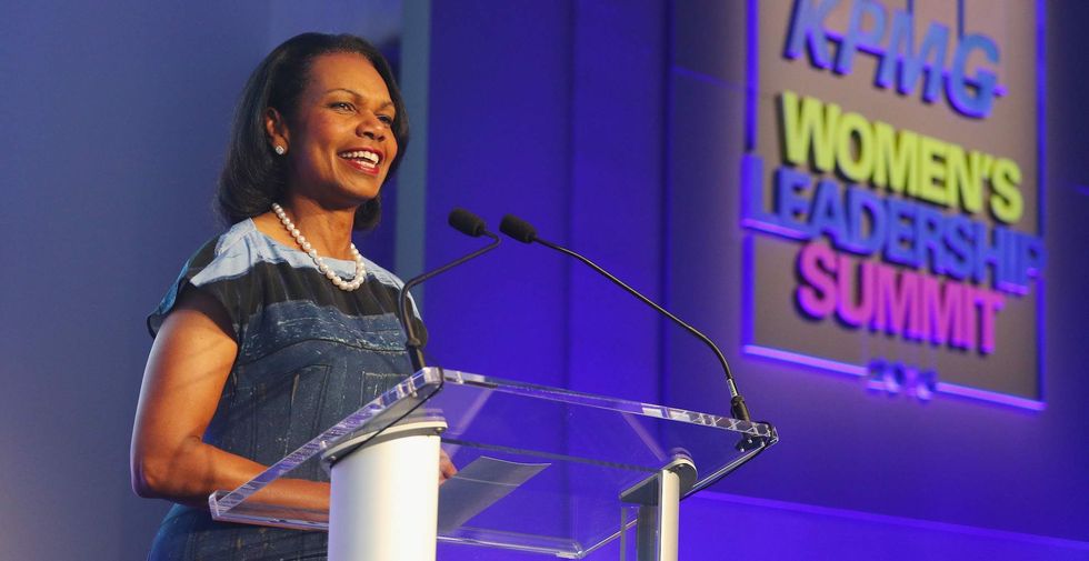 Condoleezza Rice: The US 'was born with a birth defect