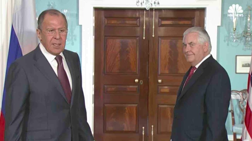 You are kidding': Russian foreign minister responds to news that Trump fired Comey