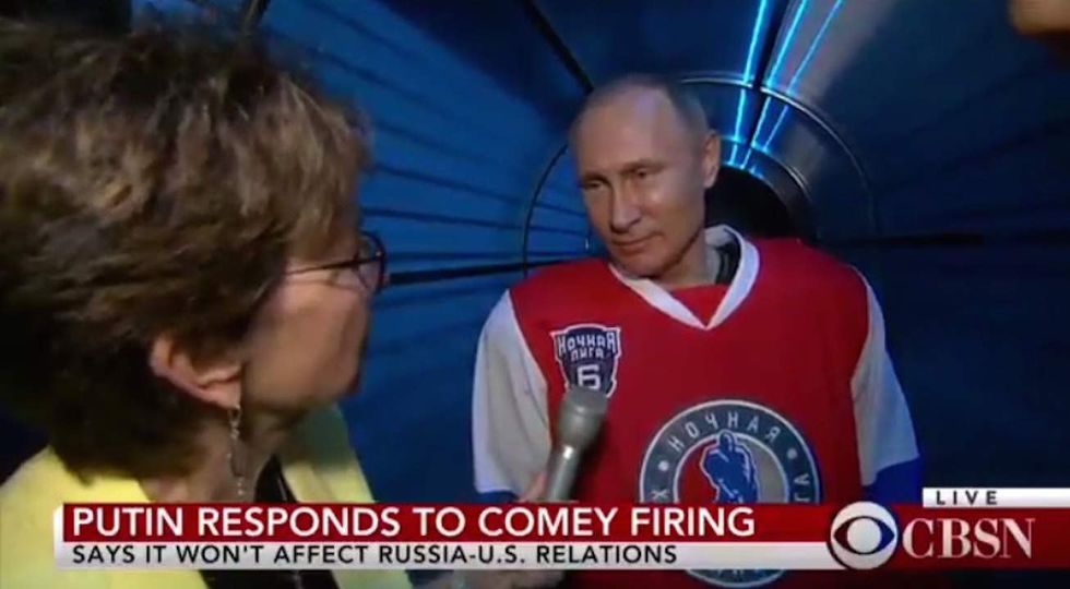 Putin reacts to Comey’s firing: ‘We have nothing to do with that’