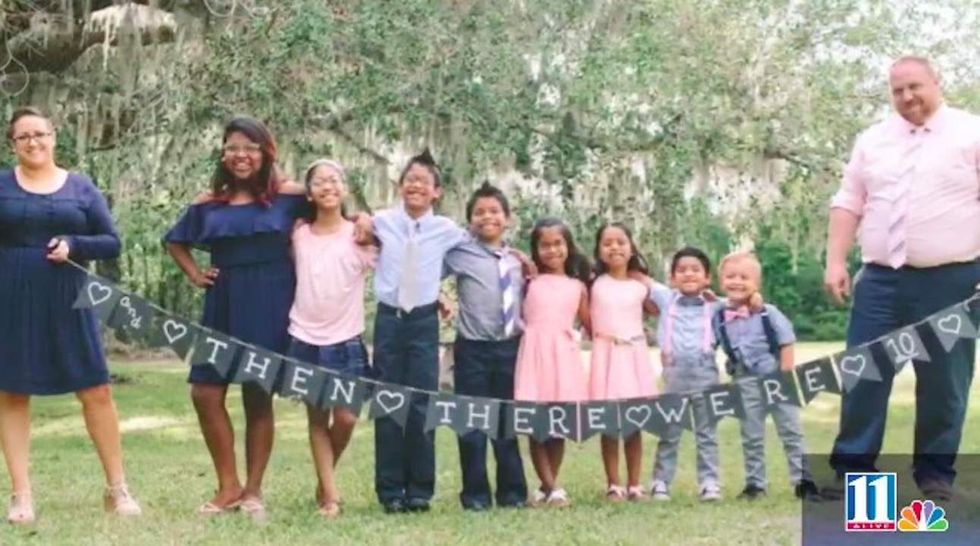 ‘The Super 7’: Couple adopts seven siblings from foster care