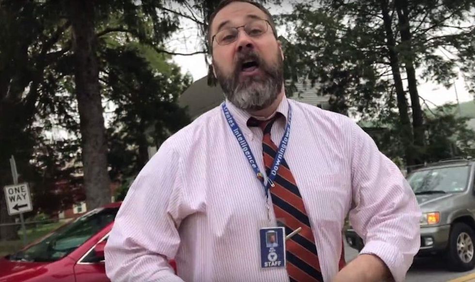 HS assistant principal caught on video screaming, cursing at teen pro-life activists has resigned