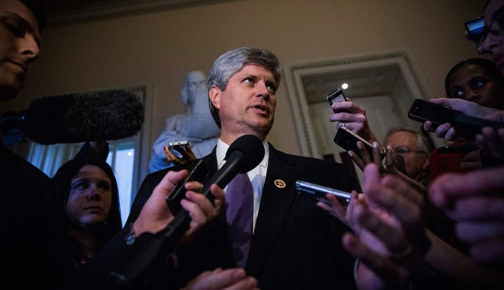 Republican congressman has a message for protesters who left a profane sign at his home