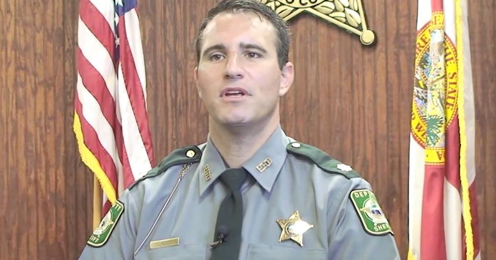 Florida sheriff angrily rips into 'moron' teen who terrorized 9-year-old girl for a prank