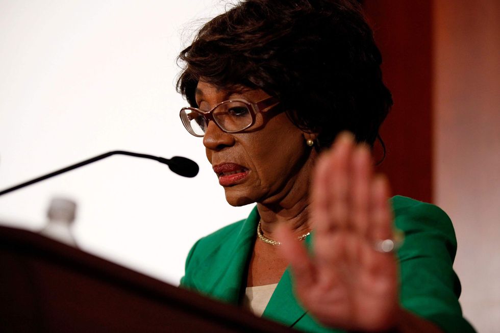 Liberal Rep. Maxine Waters gets blindsided with dose of her own 'impeachment' medicine at town hall