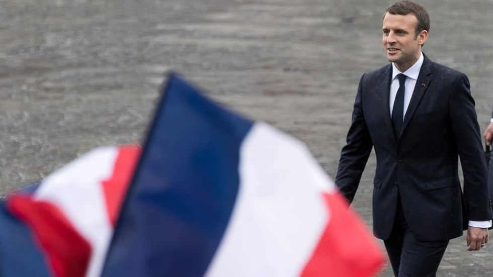 Watch: French president called on U.S. climate change scientists to move to France to escape Trump