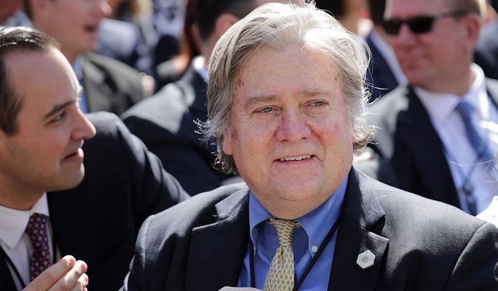 Bar offers wallop of a deal: 'Punch Steve Bannon, get free whiskey for life.' Reaction is not kind.