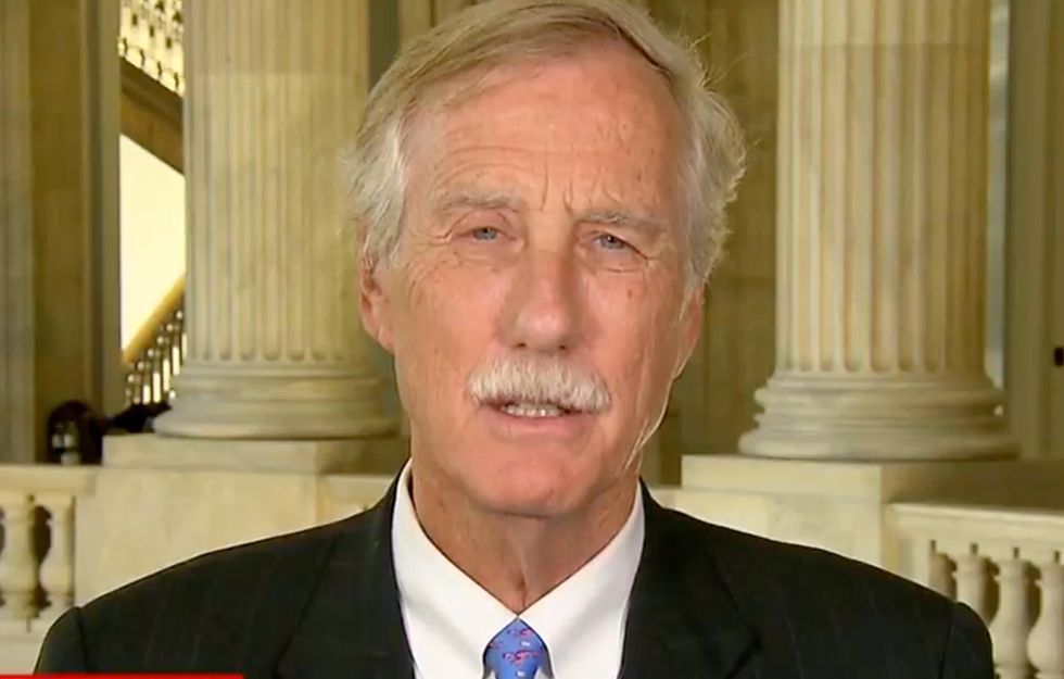 Sen. Angus King says Trump is impeachable if Comey memo report is true