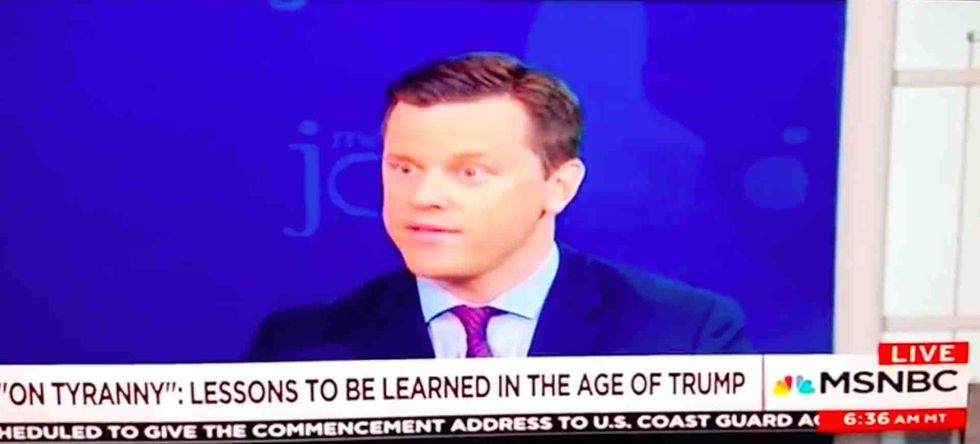 MSNBC guest compares Trump to Hitler, leaves host in shock: 'I just want to be clear ...