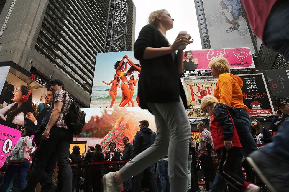 Speeding car plows into pedestrians in Times Square; cause or motive unknown
