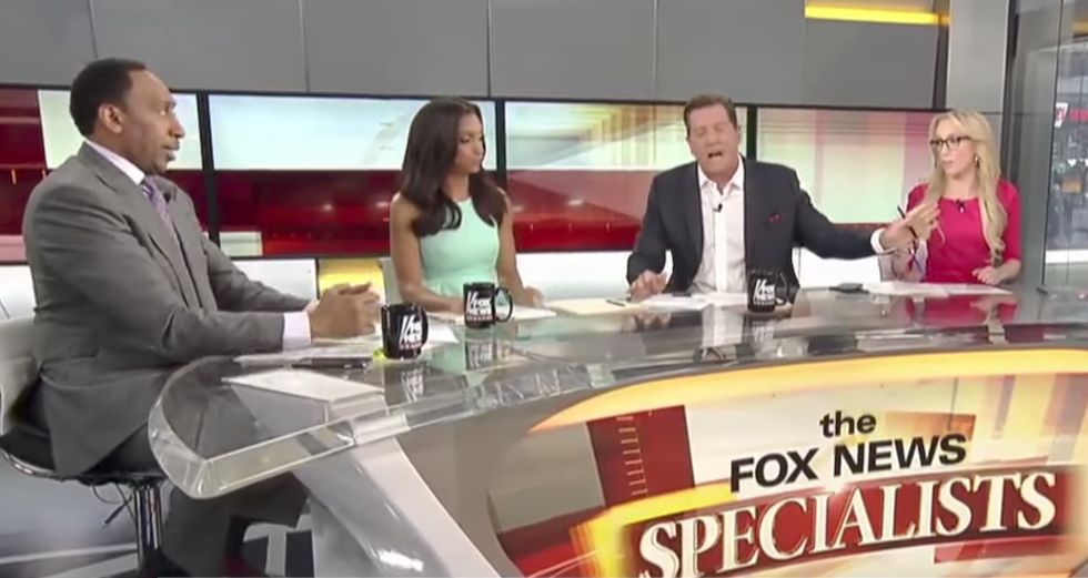 Eric Bolling explodes at Stephen A. Smith over Trump's Twitter habits