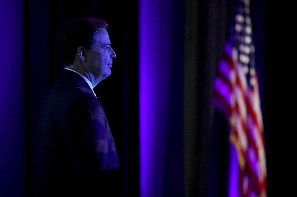James Comey once tried to blend in with White House curtains to avoid Trump