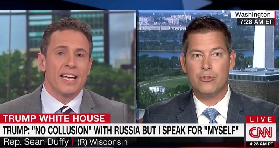 Chris Cuomo debates Congressman over Russian collusion in bizarre debate