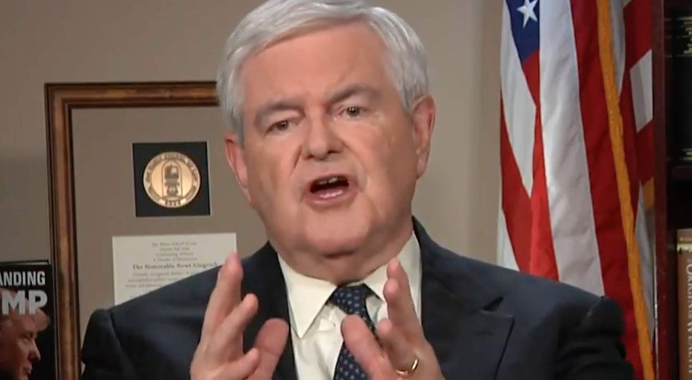 Newt Gingrich says 'bombshell reports' about Trump are 'garbage