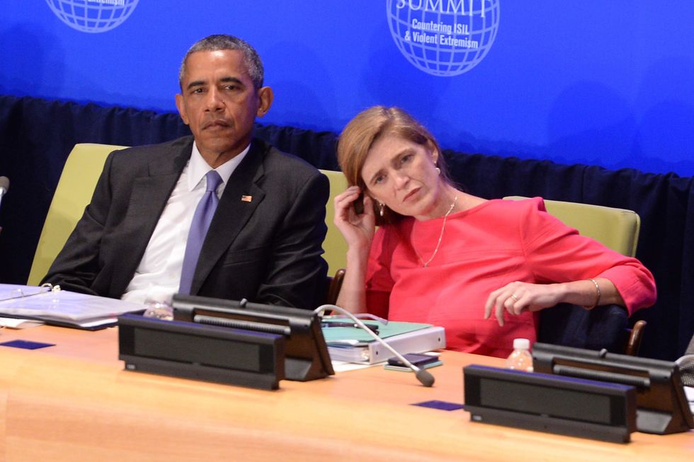 Top Obama official Samantha Power gets brutal lesson in self-awareness after criticizing Trump's Saudi arms deal