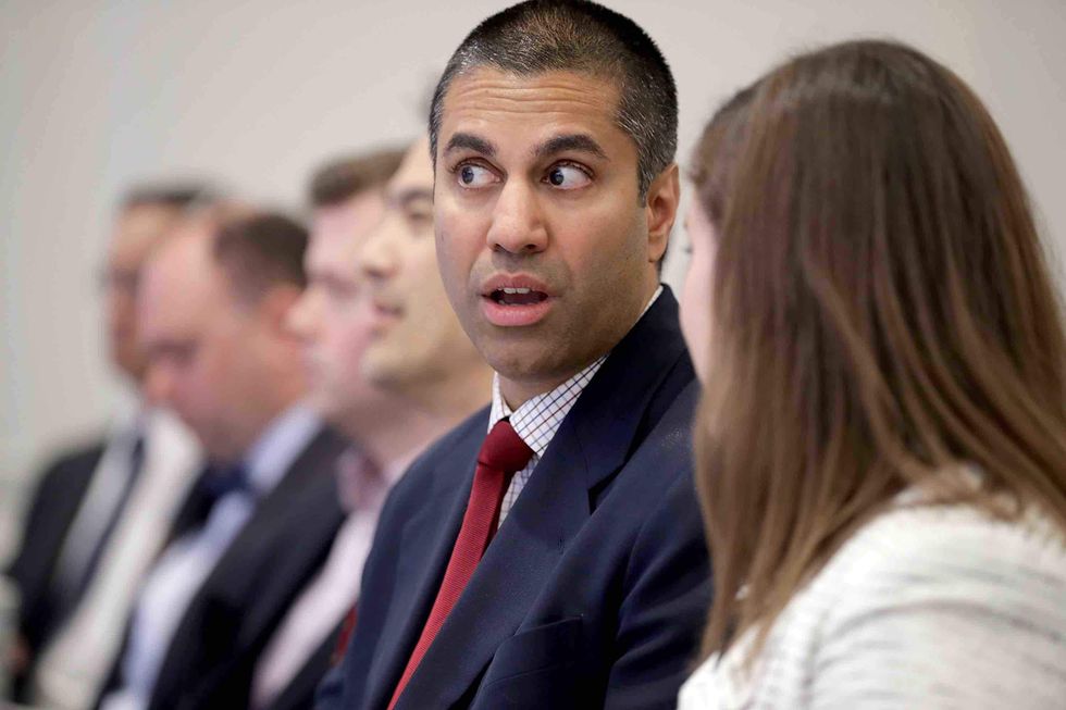 Liberals keep creepily stalking Trump's FCC chairman — and his kids — at home