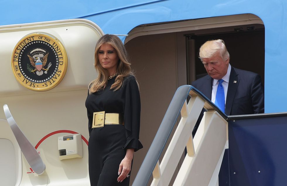 Major Saudi Arabian newspaper heaps praise on Melania Trump for 'classy and conservative' fashion choices