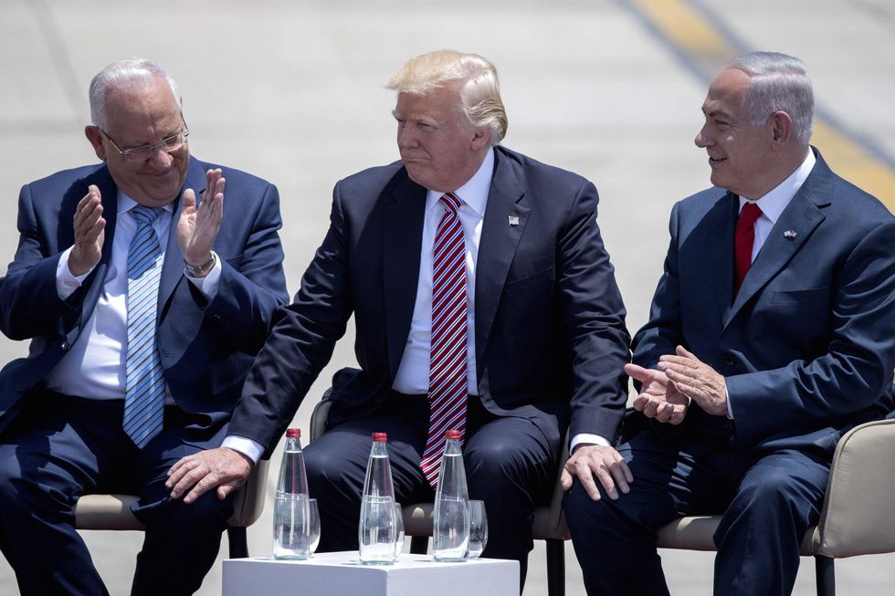 Israeli president welcomes Trump: ‘America is back again’