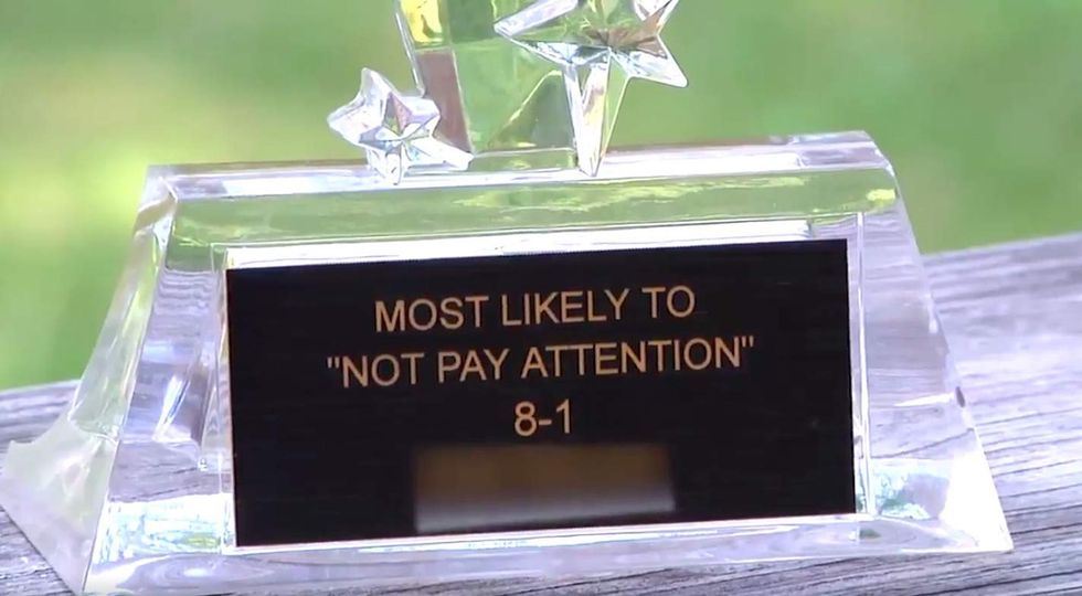 Teachers give 'Most Likely to Not Pay Attention' award to girl with ADHD — and it costs them dearly