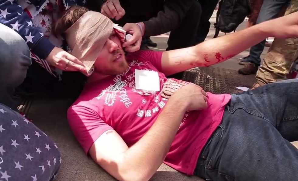 Professor arrested on suspicion of assaulting Trump supporters with metal bike lock in Berkeley