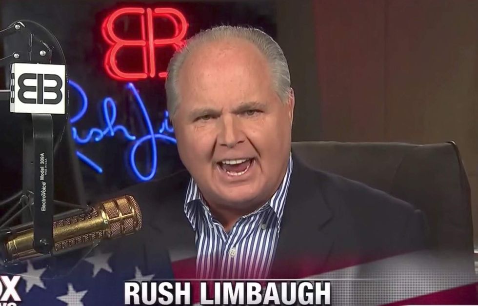 Rush Limbaugh: People 'cheered' reporter being 'attacked and treated like a dishrag