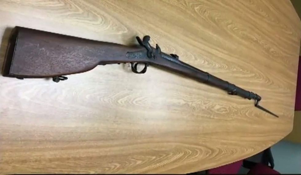 History teacher's rifle triggers school lockdown. But there's just one problem.