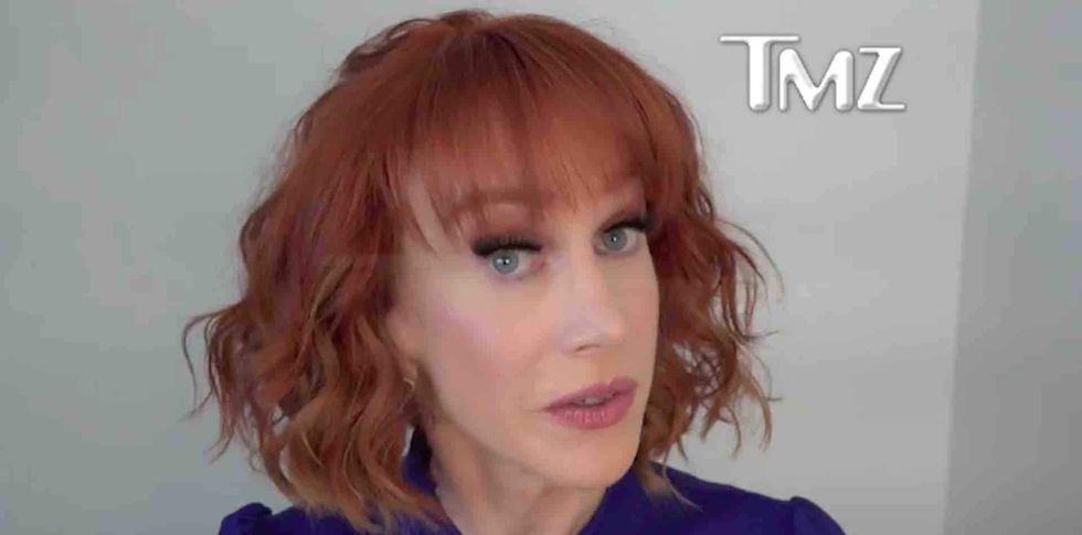 Kathy Griffin jokes that gory Trump photoshoot could land her in federal prison