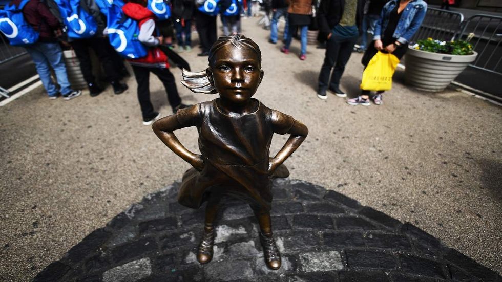 Statue placed next to 'Fearless Girl' on Wall Street was not to be tolerated