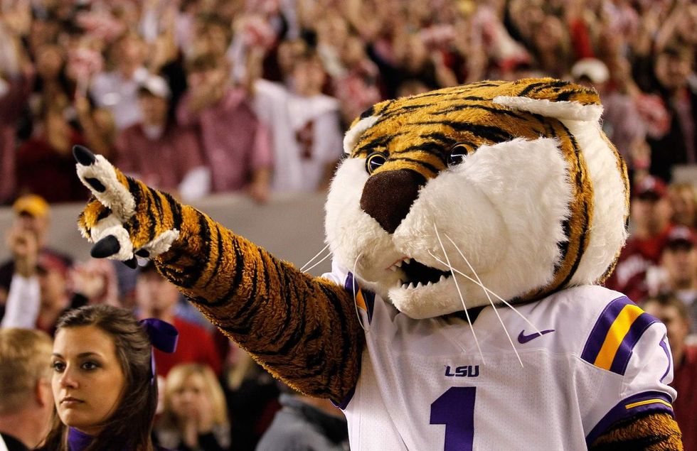 LSU students say school's 'Tigers' mascot is a symbol of racism and 'white privilege