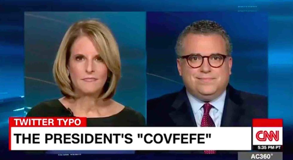 While mocking Trump over 'covfefe' tweet, CNN makes amateur mistake of its own