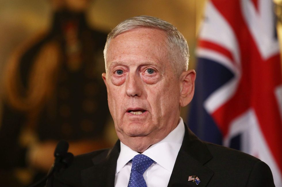 Defense Secretary James Mattis offers a message after the London attack: 'We don't scare