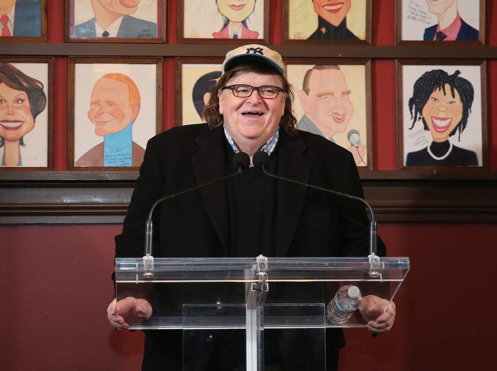 Filmmaker Michael Moore launches website encouraging leaks from the Trump administration