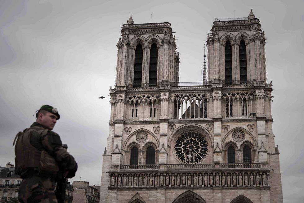 Breaking: Gunshots reported outside historic Notre Dame cathedral in Paris