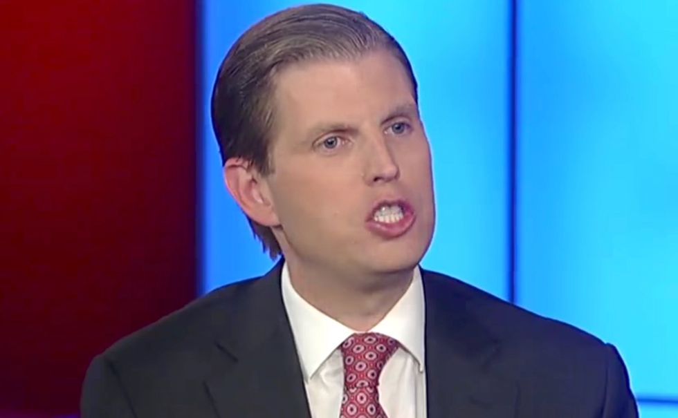 Eric Trump lashes out against accusations about his golf tournament for charity