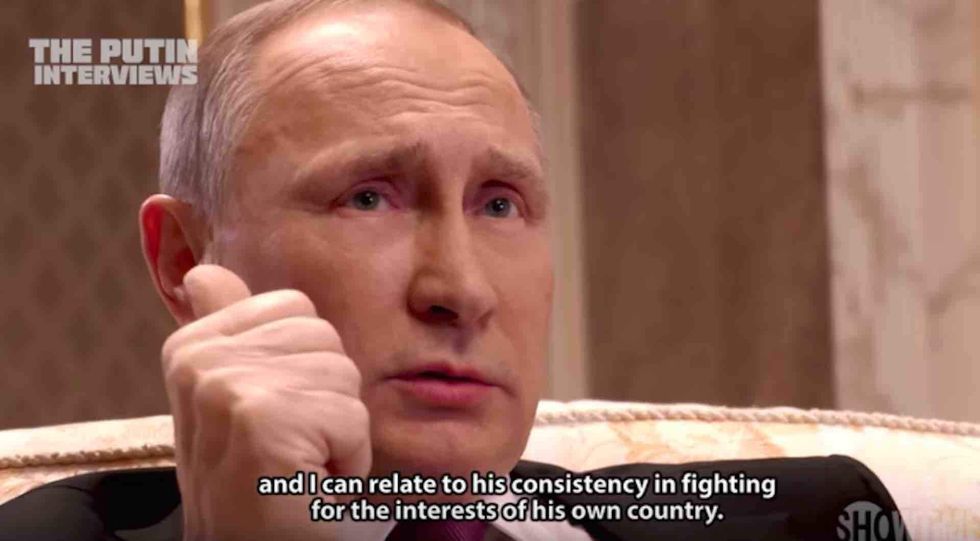 Vladimir Putin says he 'likes' this GOP senator 'to a certain extent