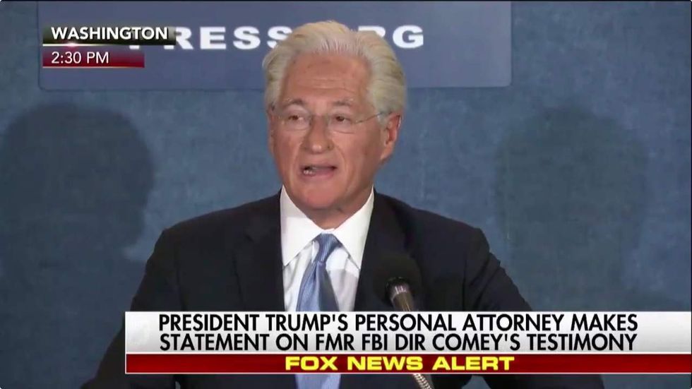 Trump’s lawyer to file complaint against Comey for releasing Trump memos