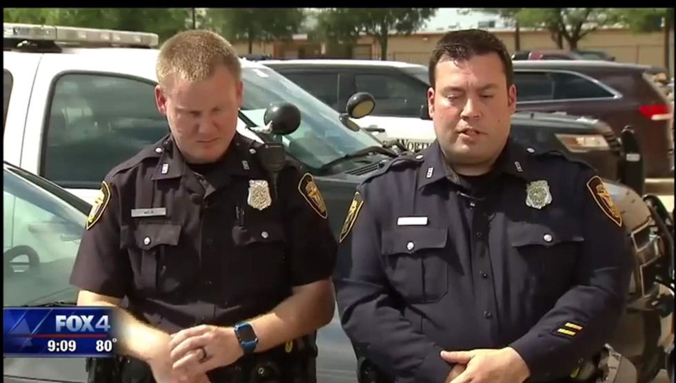 After distress call, Fort Worth cops chip in to buy life-saving device for struggling WWII vet