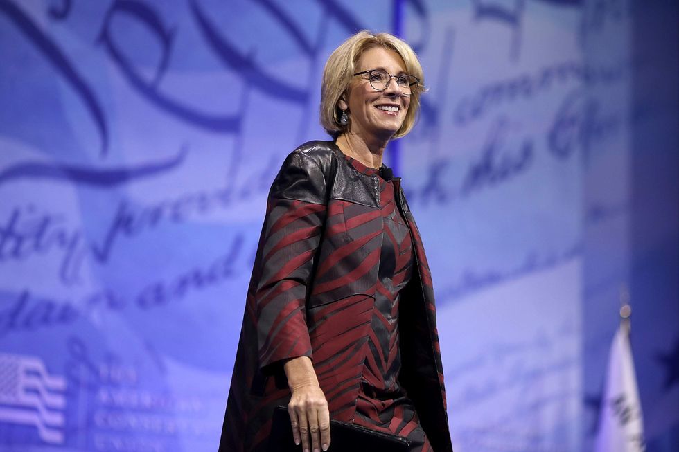 Betsy DeVos just gave the fight for campus free speech a powerful new ally