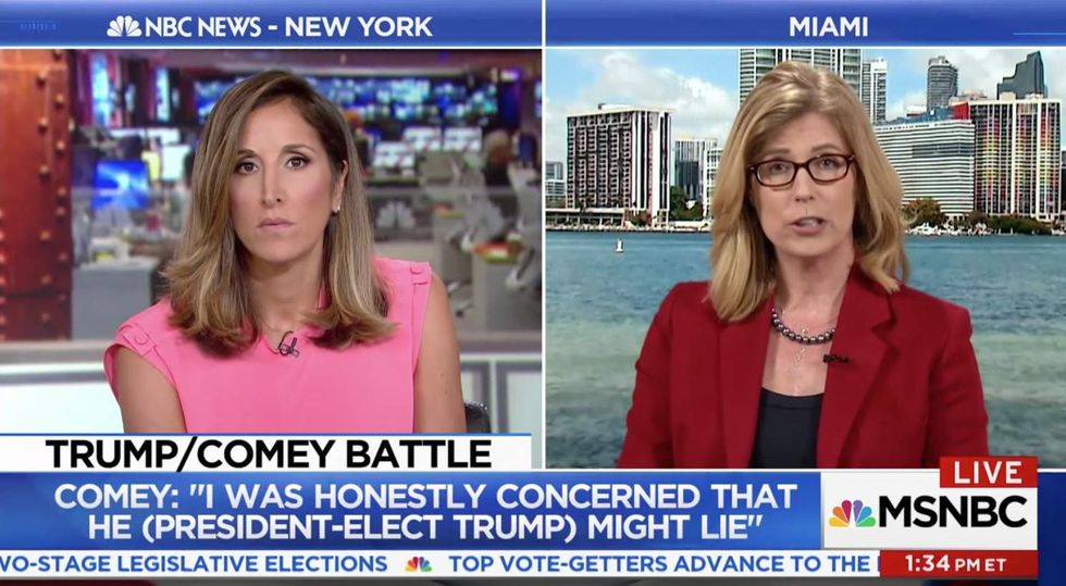 Watch: Constitutional lawyer completely destroys liberal Trump 'obstruction' narrative live on MSNBC
