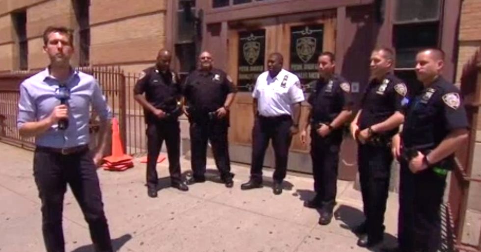 High School senior was going to miss prom because of a house fire — then the NYPD stepped in